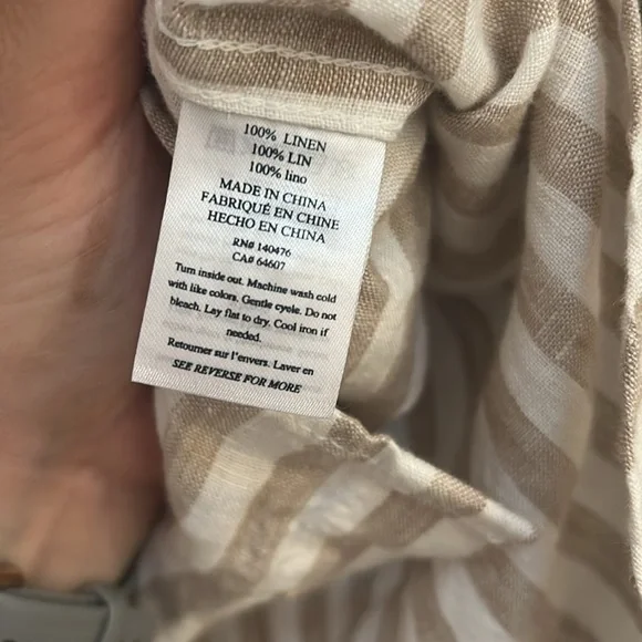 Faherty Laguna Linen Shirt Button Down - Picture 5 of 8